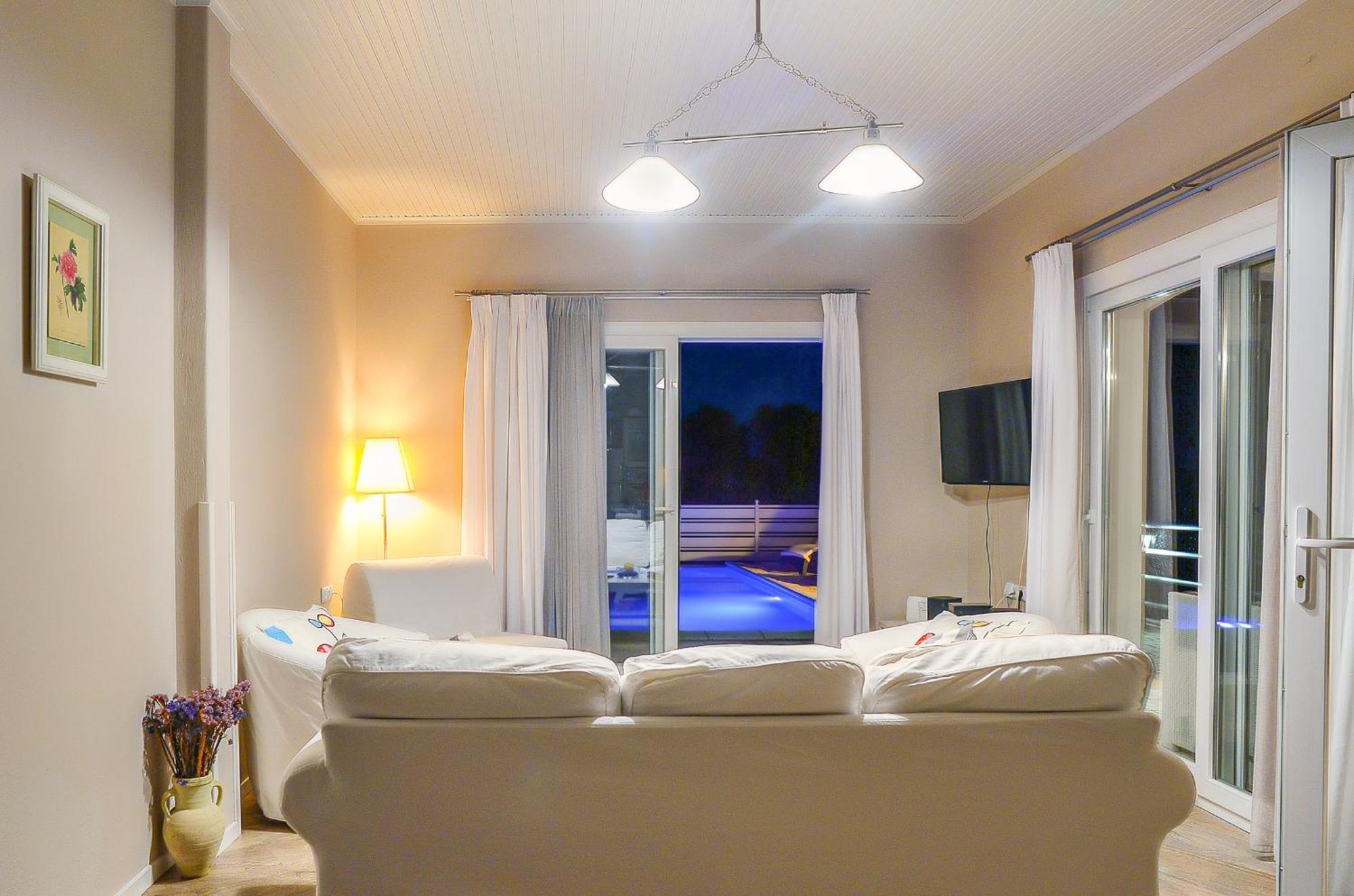 Lioniskari Seaviews - Paxoi'S Private Pool Oasis Villa Porto Ozias Dış mekan fotoğraf