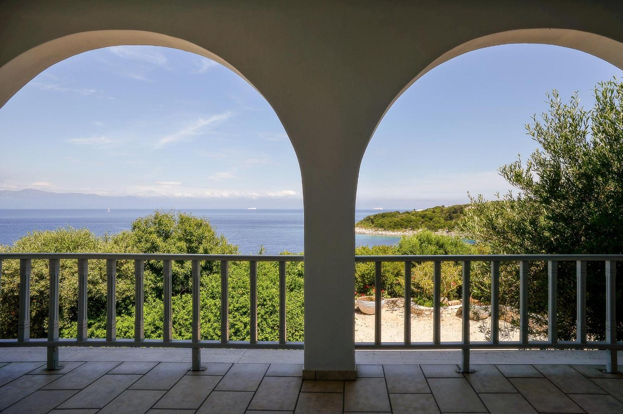 Lioniskari Seaviews - Paxoi'S Private Pool Oasis Villa Porto Ozias Dış mekan fotoğraf