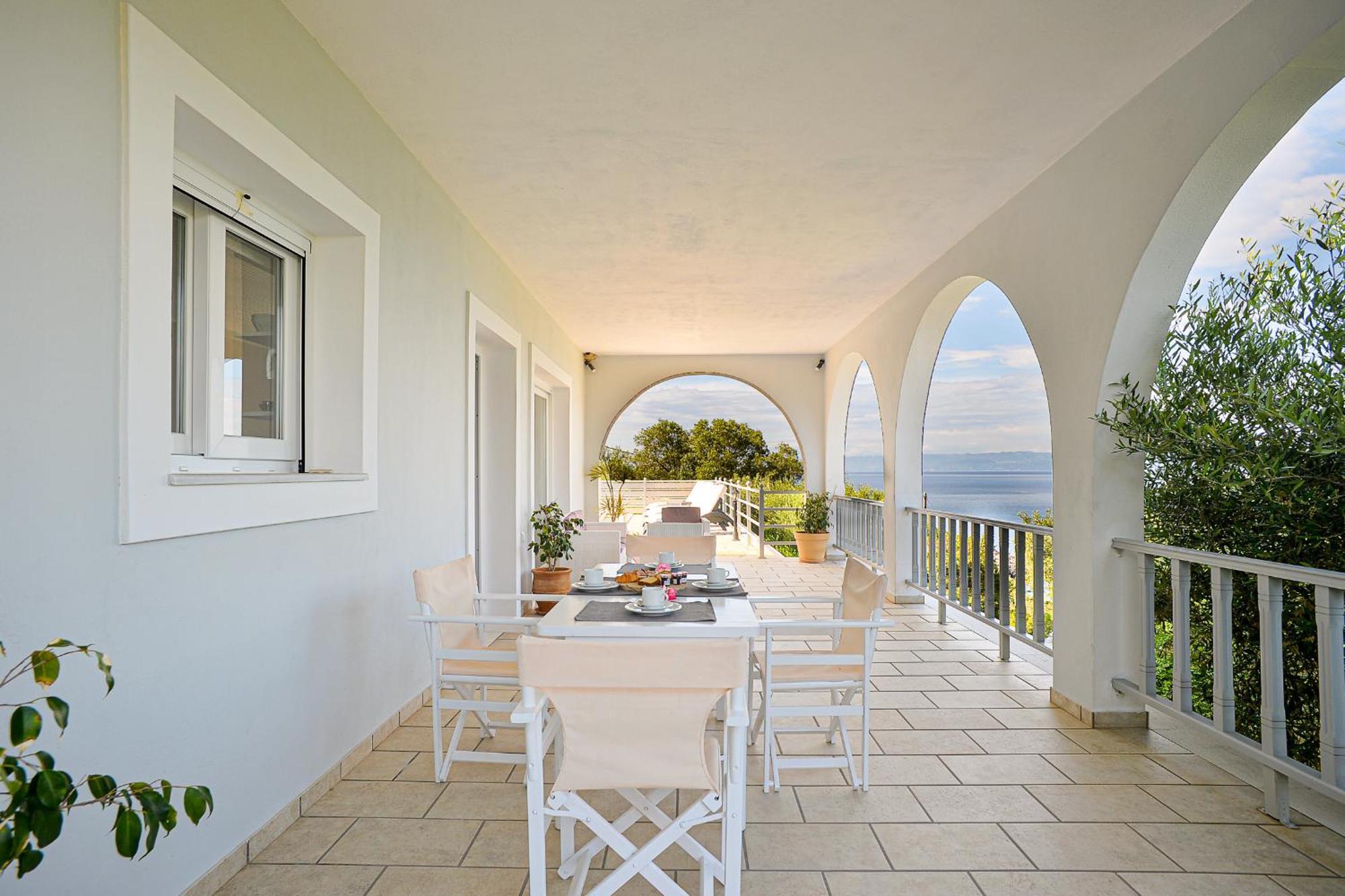 Lioniskari Seaviews - Paxoi'S Private Pool Oasis Villa Porto Ozias Dış mekan fotoğraf