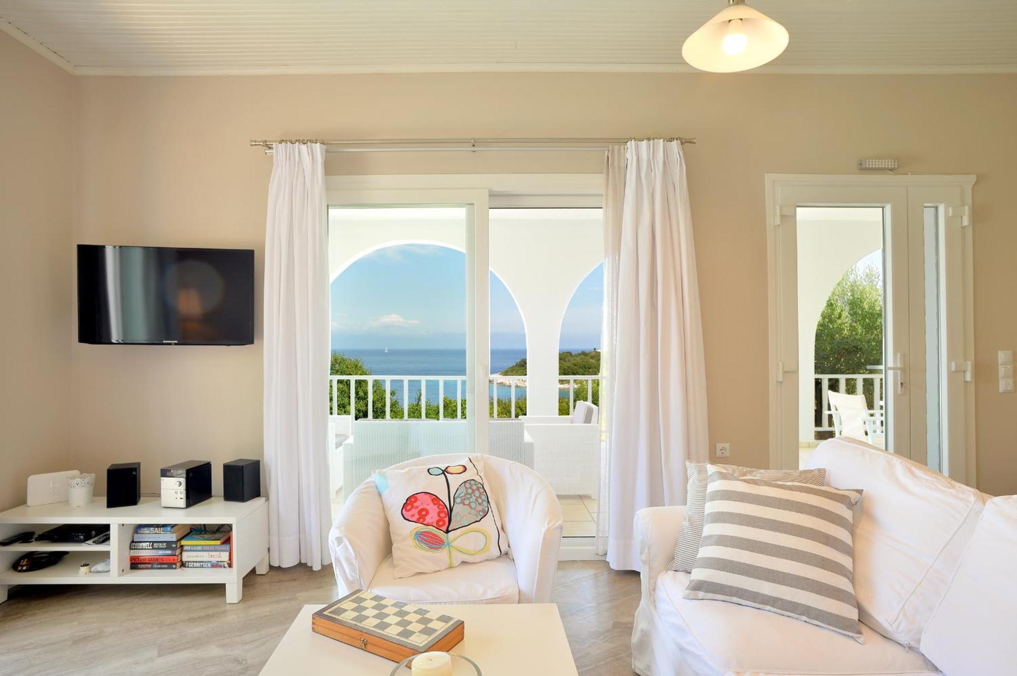 Lioniskari Seaviews - Paxoi'S Private Pool Oasis Villa Porto Ozias Dış mekan fotoğraf